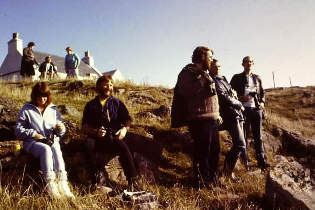 Picture of people on Shetland picture: Nick Dymond