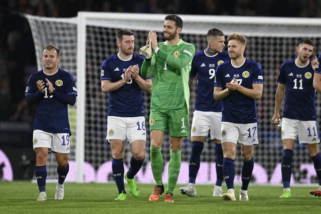 Scotland face Ukraine on Tuesday night.  (Photo by Rob Casey / SNS Group)
