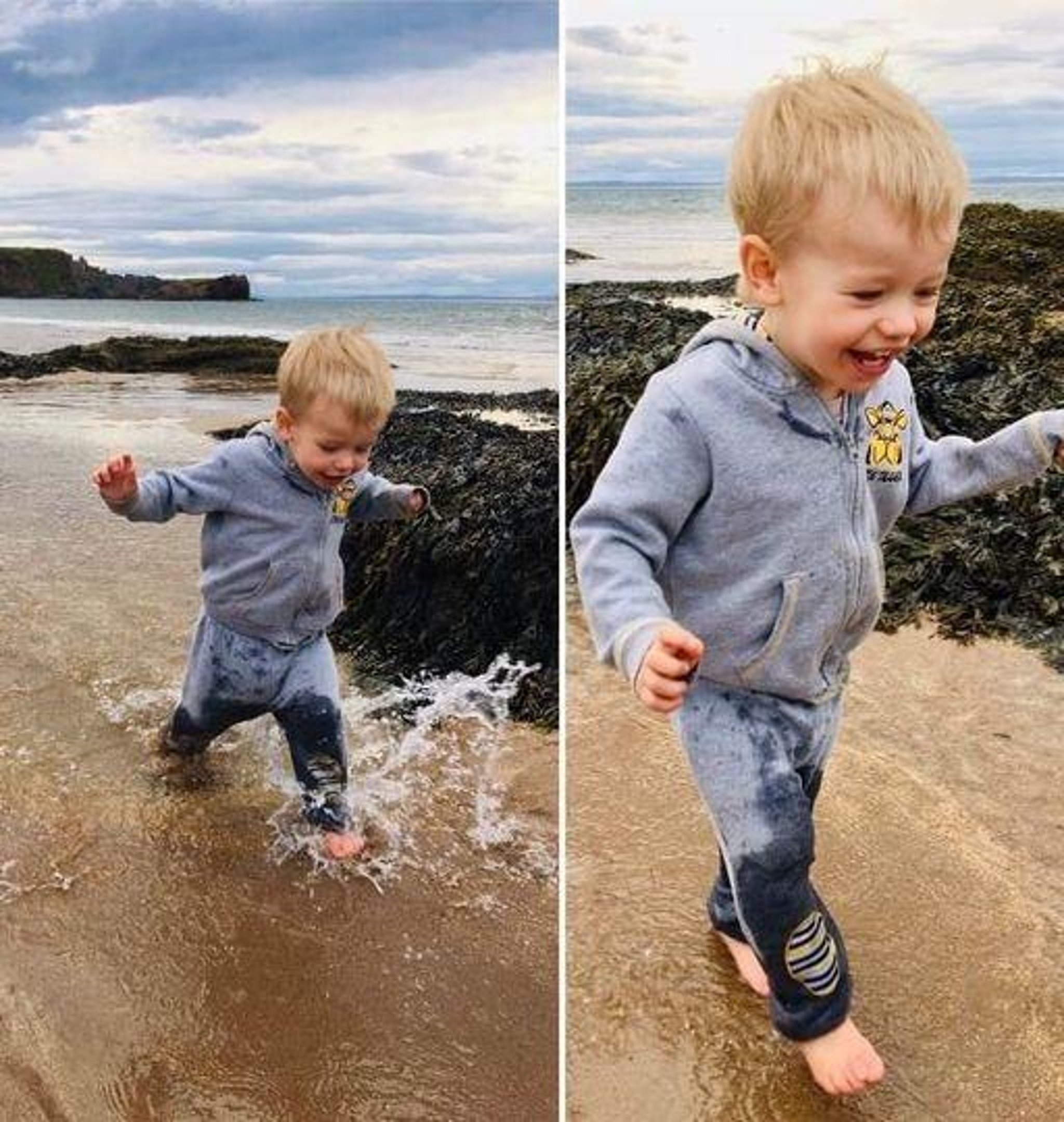 'I can't imagine what his little, helpless heart felt that night and I feel his fear and pain every day'