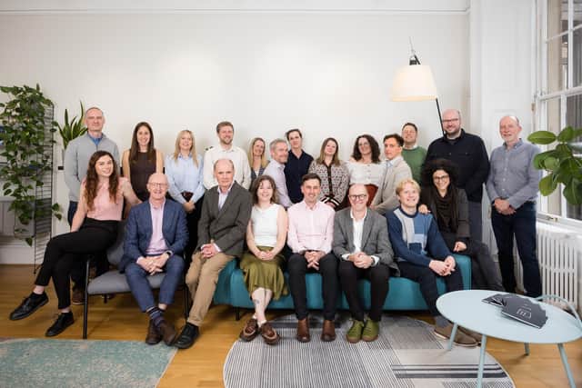 The team at Edinburgh-based architectural practice Smith Scott Mullan. Picture: Ditte Solgaard Dunn, First Light Photography