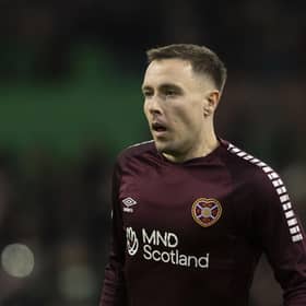 Barrie McKay did not feature in Hearts' final couple of games before the winter break. Photo by Craig Foy / SNS Group