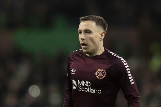 Barrie McKay did not feature in Hearts' final couple of games before the winter break. Photo by Craig Foy / SNS Group