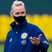 Scotland manager Shelley Kerr is self isolating but will remain in charge of the team for the matches against Portugal and Finland from her home.
