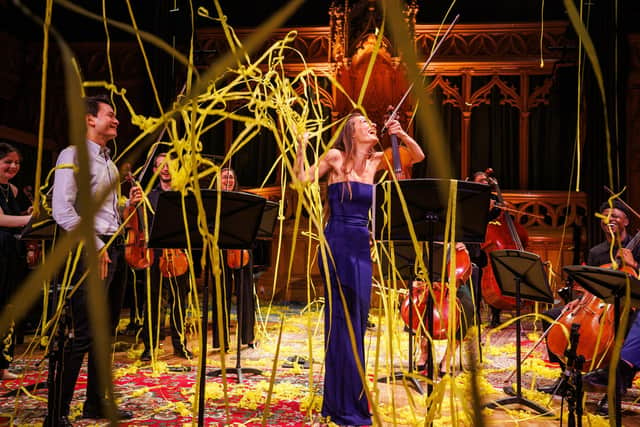 Nicola Benedetti was overseeing her first Edinburgh International Festival since being apppointed director this year. Picture: Andrew Perry