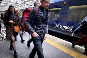 Rail journeys in and out of Edinburgh Waverley have been seriously disrupted after a tree came down on an overhead line close to the station.
