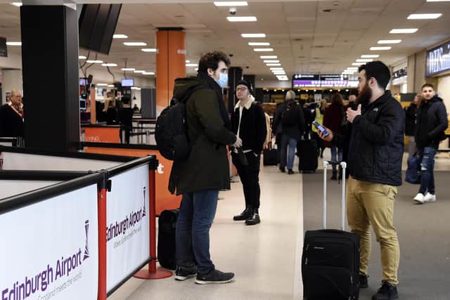 Travellers into the UK could enter a mandatory quarantine period.