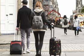 ​There are doubts over whether a visitor levy will curb the numbers of tourists visiting Edinburgh. Picture: Lisa Ferguson