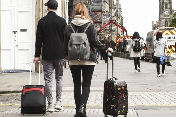 ​There are doubts over whether a visitor levy will curb the numbers of tourists visiting Edinburgh. Picture: Lisa Ferguson