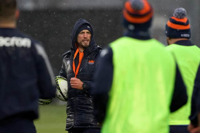 Edinburgh head coach Mike Blair was forced to isolate. (Photo by Craig Williamson / SNS Group)