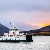 Hallaig, named after a poem by Sorley MacLean, was the first of CalMac's hybrid diesel-electric ferries, built by Ferguson Marine in 2012. (Photo by CalMac)