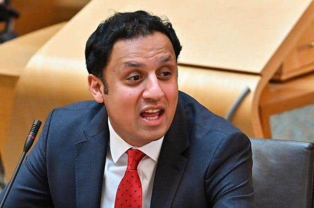 Scottish Labour leader Anas Sarwar. Picture: Jeff J Mitchell/POOL/AFP via Getty Images