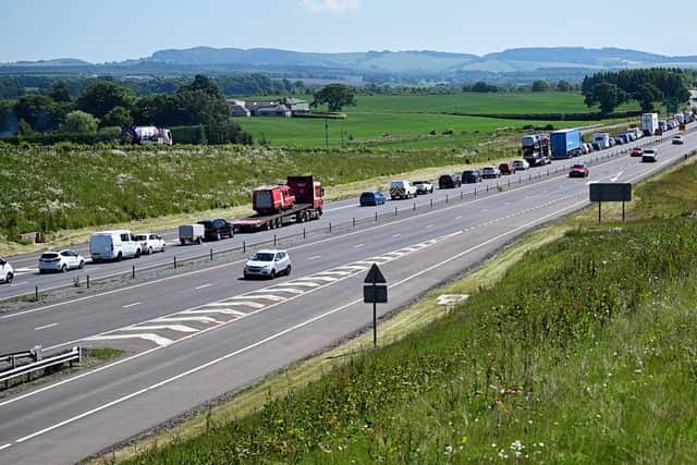 The Scottish Government has pledged to complete dualling of the A9 between Inverness and Perth to improve safety, such as with slip roads at junctions. Picture: John Devlin
