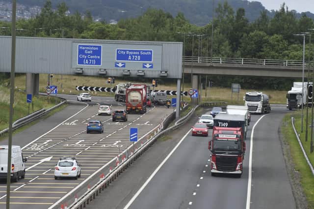Traffic levels have been rising since the gradual easing of the lockdown began (Picture: Lisa Ferguson)