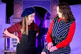 Heather Gourdie as Eddy and Janie Thomson as Aggy in Yes! Yes! UCS! PIC: Townsend Theatre Productions