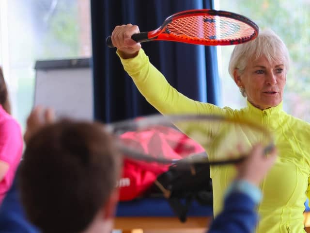 Ahead of Brodies Tennis Invitational, Judy Murray promotes healthy lifestyle to deal with dementia, supported by Brain Health Scotland