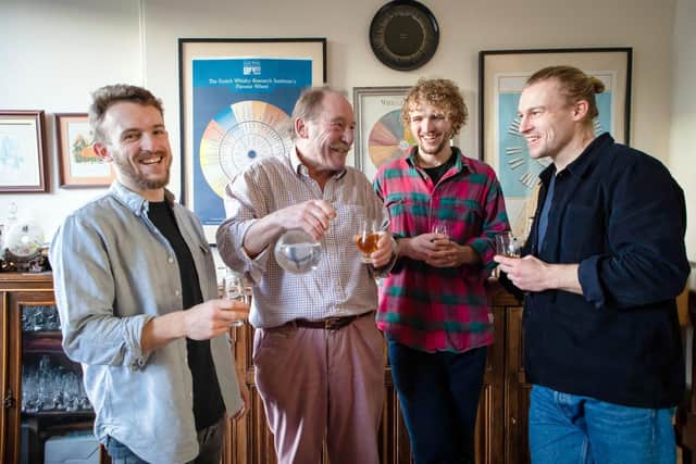 Ewan, Charlie, Lachlan and Jamie Maclean