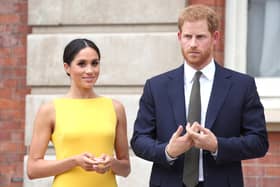 The Duchess of Sussex has said she and the Duke of Sussex are "happy" in California