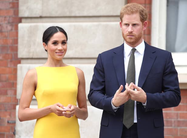 The Duchess of Sussex has said she and the Duke of Sussex are "happy" in California