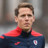 Raith Rovers defender Christophe Berra has quit the club after announcing his retirement from professional football. (Photo by Mark Scates / SNS Group)