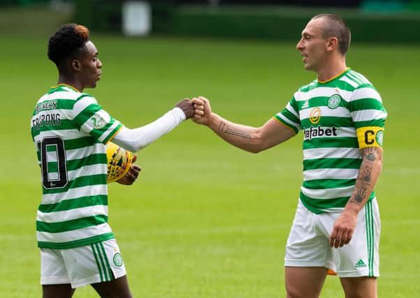 Jeremie Frimpong is in noubt that Scott Brown had more than a hand in the development that has now taken him to Bayer Leverkusen. (Photo by SNS Group).