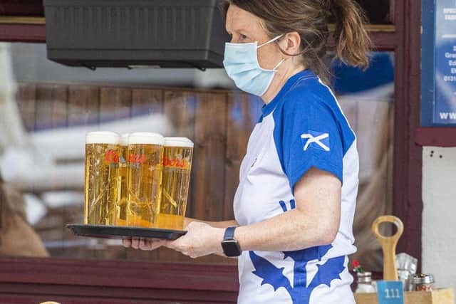 For the ‘ultimate experience’ watching the Euros, pub giant Greene King has said their sport pubs in Glasgow are available to book now (Photo: Lisa Ferguson).