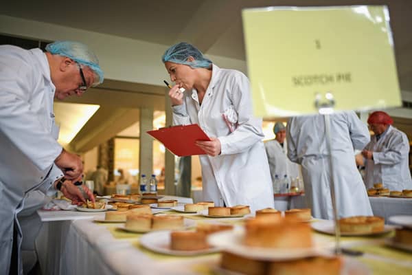 The World Scotch Pie Championships are hotly contested (Picture: Jeff J Mitchell/Getty Images)
