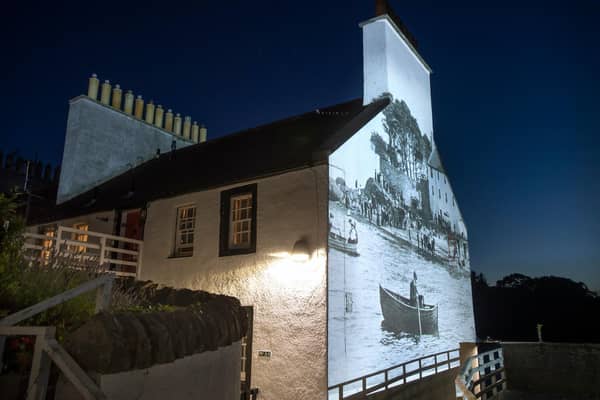 The village of Cramond gets a sneak preview of Cinescapes: Redrawing Edinburgh