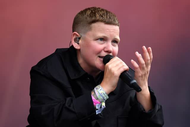 Kae Tempest at this year's Glastonbury Festival. Pic: James Veysey/Shutterstock