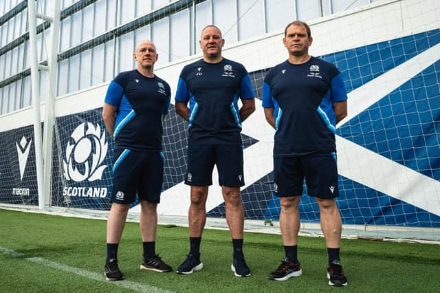 Steve Tandy, John Dalziel and Pieter de Villiers have signed new contracts with Scotland.