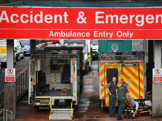 Thousands have been left waiting for hours in Scotland's A&E departments
