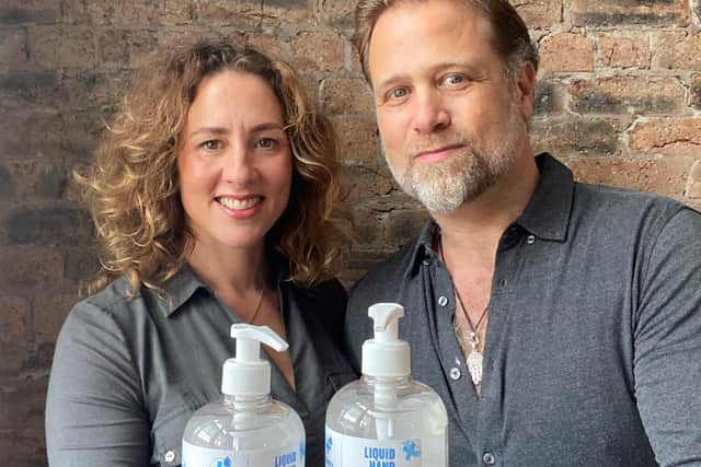Married founders Rachel and Andrew Montague. Picture: contributed.