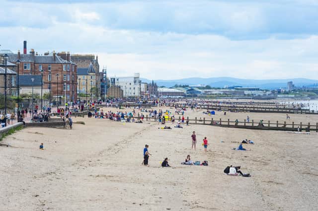 Nicola Sturgeon has urged people to 'move on' from busy tourist hotspots such as Portobello beach