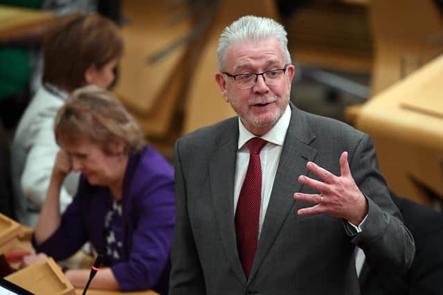 Mike Russell has defended the work on the independence blueprint.
