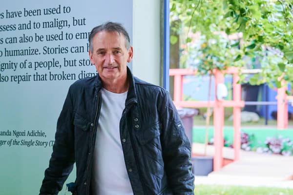 Pat Nevin turned down the chance to play for Celtic during his playing career - but he's glad he did now. Photo by Shutterstock (12293233j)