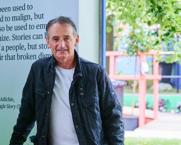 Pat Nevin turned down the chance to play for Celtic during his playing career - but he's glad he did now. Photo by Shutterstock (12293233j)