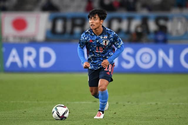 Reo Hatate is expected to join Celtic in January. (Photo by Masashi Hara/Getty Images)