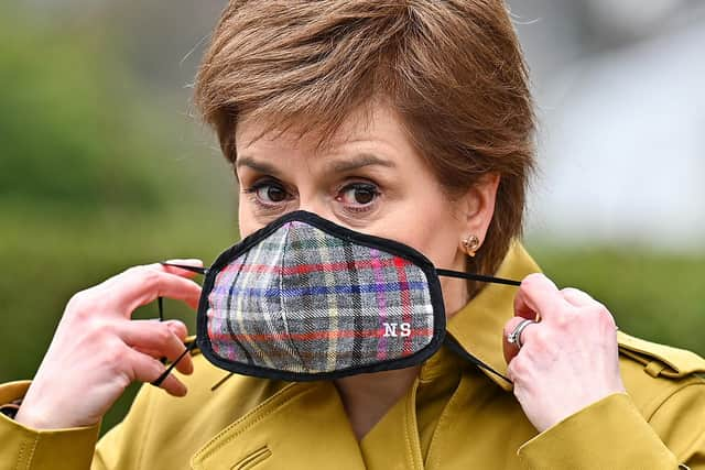 Nicola Sturgeon's handling of the Covid pandemic is to come under scrutiny (Picture: Jeff J Mitchell/Getty Images)