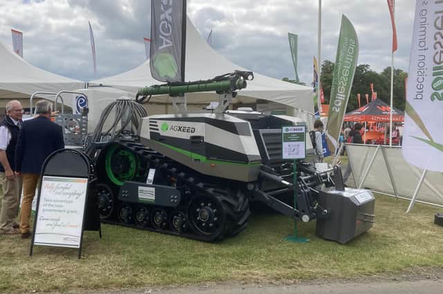 The AgBot 5.115T2 was unveiled at the show