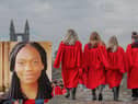 Stella Maris took up the role of rector only last month (Pics: University of St Andrews)