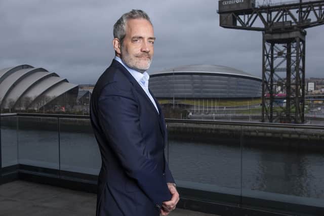 David Mortimer, chief executive of STV Studios, part of Glasgow-headquartered media group STV.
