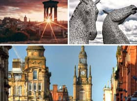 A new poll has announced the 15 happiest places to live in Scotland. Cr: Getty Images/Canva Pro