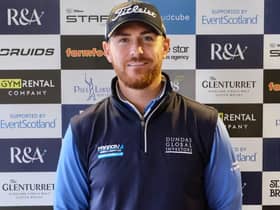 Lloyd Saltman after winning The Renaissance Club Classic. Picture: Tartan Pro Tour