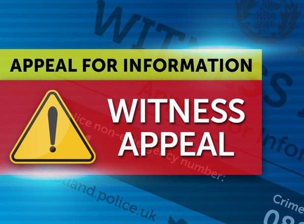 Police are appealing to anyone who witnessed the crash to contact them.