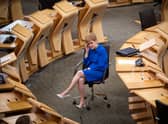 Nicola Sturgeon needs to stop deflecting blame and take responsibility for Scotland's problems (Picture: Jane Barlow/pool/AFP via Getty Images)