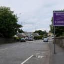 Edinburgh sign in Scotland. Picture: Jim Barton