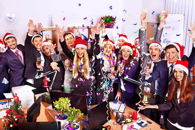 Staff let their hair down at office Christmas get-togethers – but employers should seek to minimise the risk that someone will misbehave while ‘within the course of employment’ (Picture: stock.adobe)