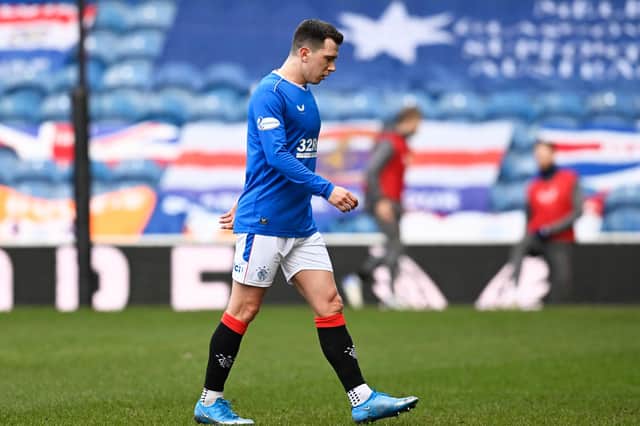 Rangers midfielder Ryan Jack has had surgery on a calf injury. (Photo by Rob Casey / SNS Group)