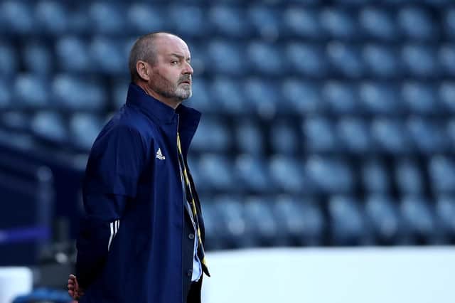 Scotland manager Steve Clarke before last week's clash against Israel (Photo by Ian MacNicol/Getty Images)