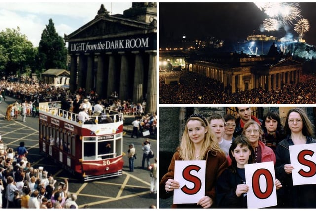 Have a look through our photo galllery to see what Edinburgh life was like back in 1995.