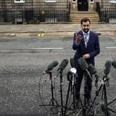 Humza Yousaf could face an early test if there is a by-election in former SNP MP Margaret Ferrier's seat  (Picture: Andrew Milligan/PA)
